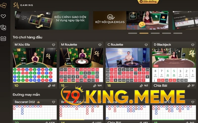 Roulette 79KING đem đến cho bạn cơ hội trải nghiệm game đổi thưởng đặc sắc